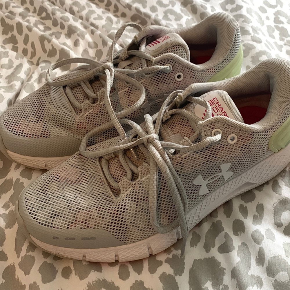 Under Armour Charged Rogue sneakers.
